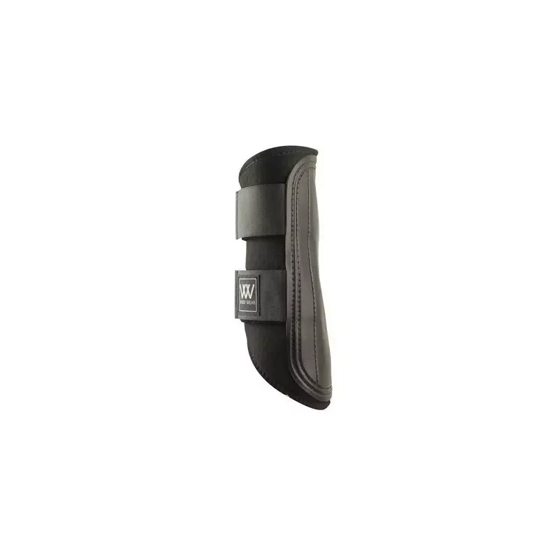 Gutres cheval noprne double velcro Woof Wear - 2-M - Noir Petit Prix