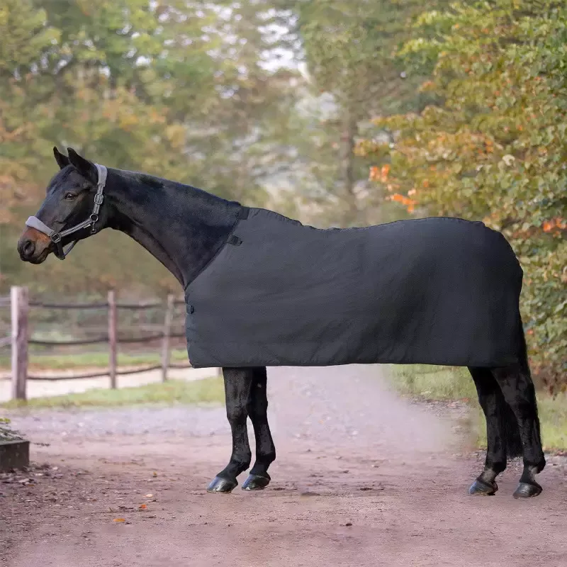 Sous-couverture cheval polaire Economic Waldhausen - 115 cm - Noir Prix Bas
