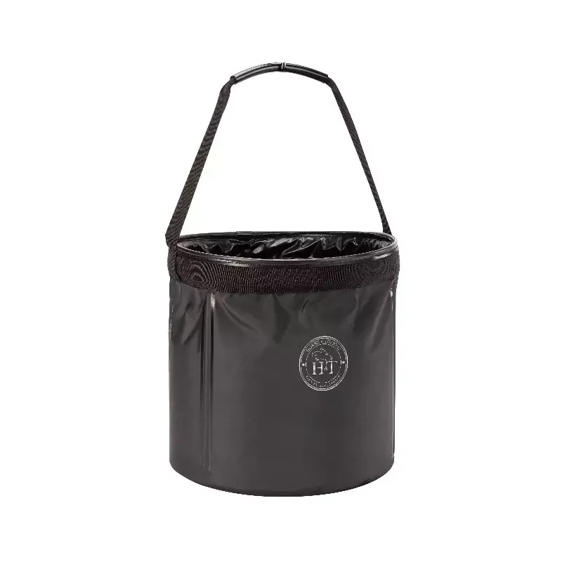 Seau cheval souple et pliable Twist Horse and Travel – Noir Promotion