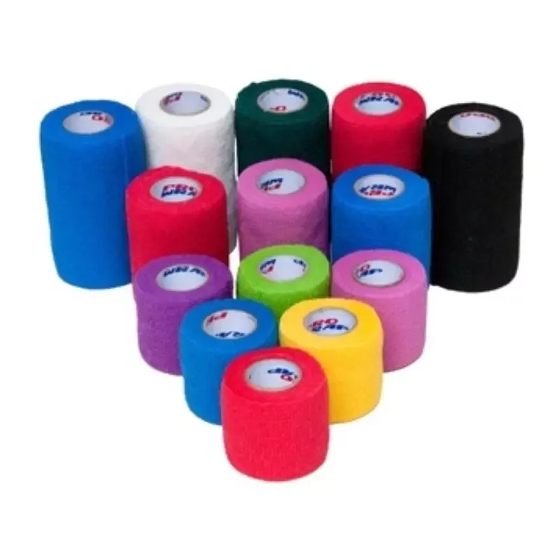 Prowrap 10cm TRM – Bande cohsive respirante impermable peau cheval – Noir Paiement Scuris