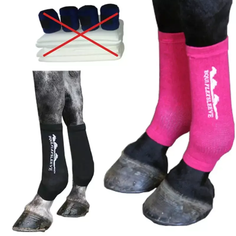 Chaussettes Contention Cheval – M-Antrieurs – Bleu Clair Remise