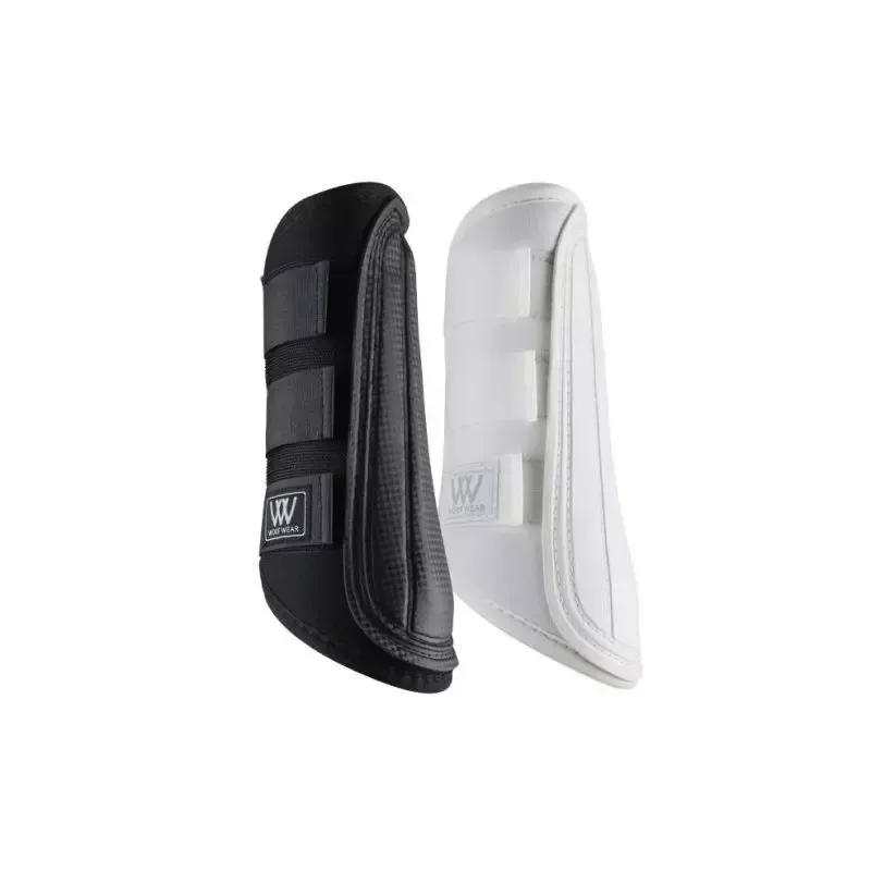 Gutres Woof Wear Simple Velcro noprne cheval - 1-S-3 velcros - Noir Offre Limite