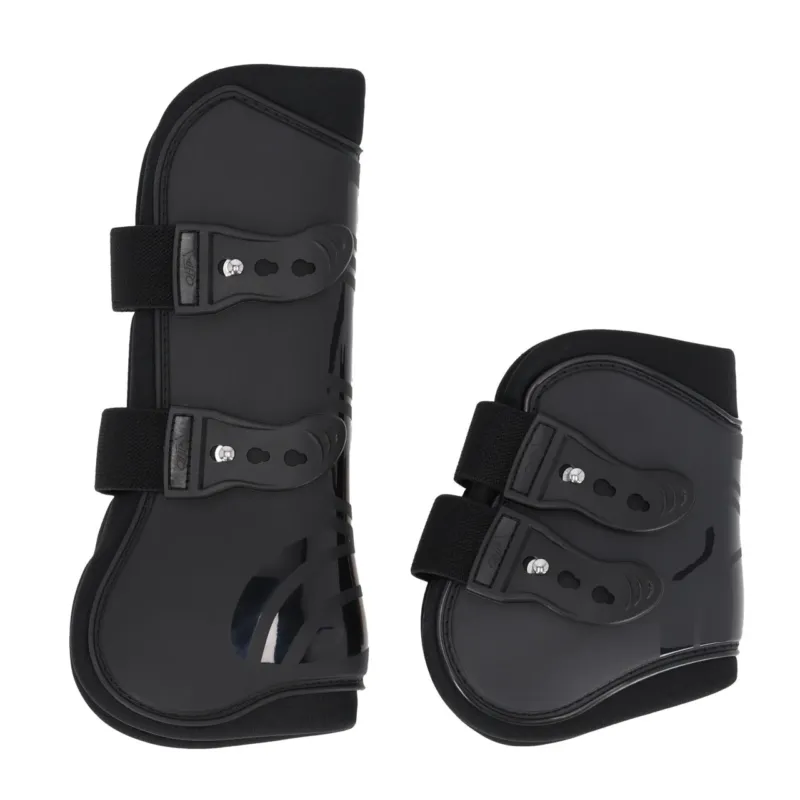Seulement Aujourdhui Protectores de tendn QHP Tendon boots set - Maroon / Full