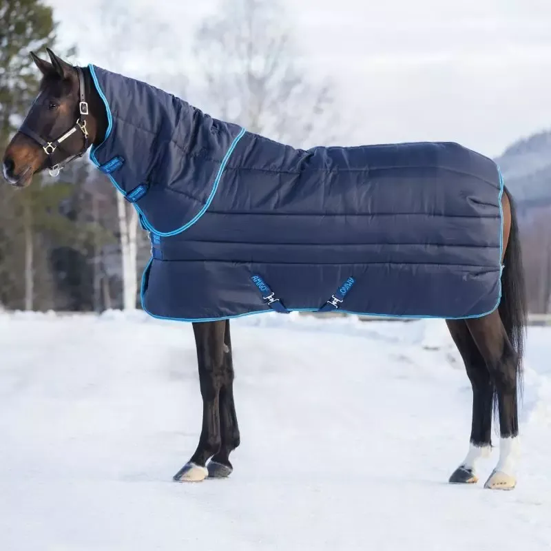 Achetez Aujourdhui Couverture curie Horseware cheval 550g Amigo Insulator Plus - 140 cm - Marine