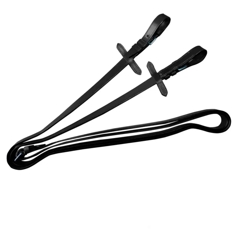 Populaire Riendas Cuero Lisas 452 Zaldi – Negro