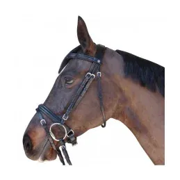 Jusqu puisement Des Stocks BRIDON CANTER EURO PULL BACK - Noir - Full