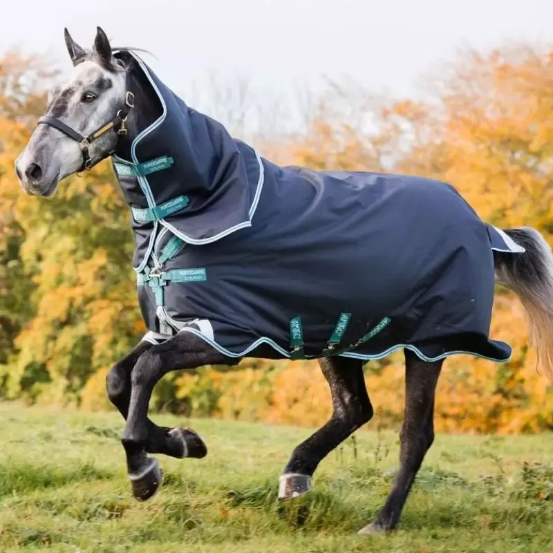 Prix Cass Couverture extrieur cheval Horseware Amigo Bravo 12 Plus Medium 250g - 160 cm - Noir