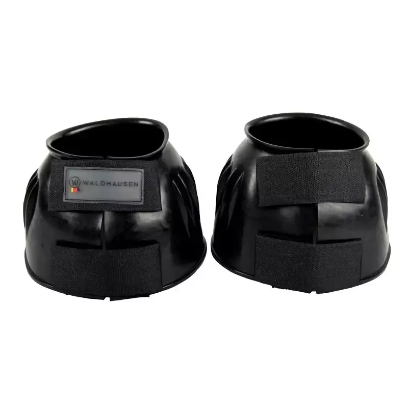Cloches ouvertes en PVC souple cheval - XXL - Noir Pas Cher