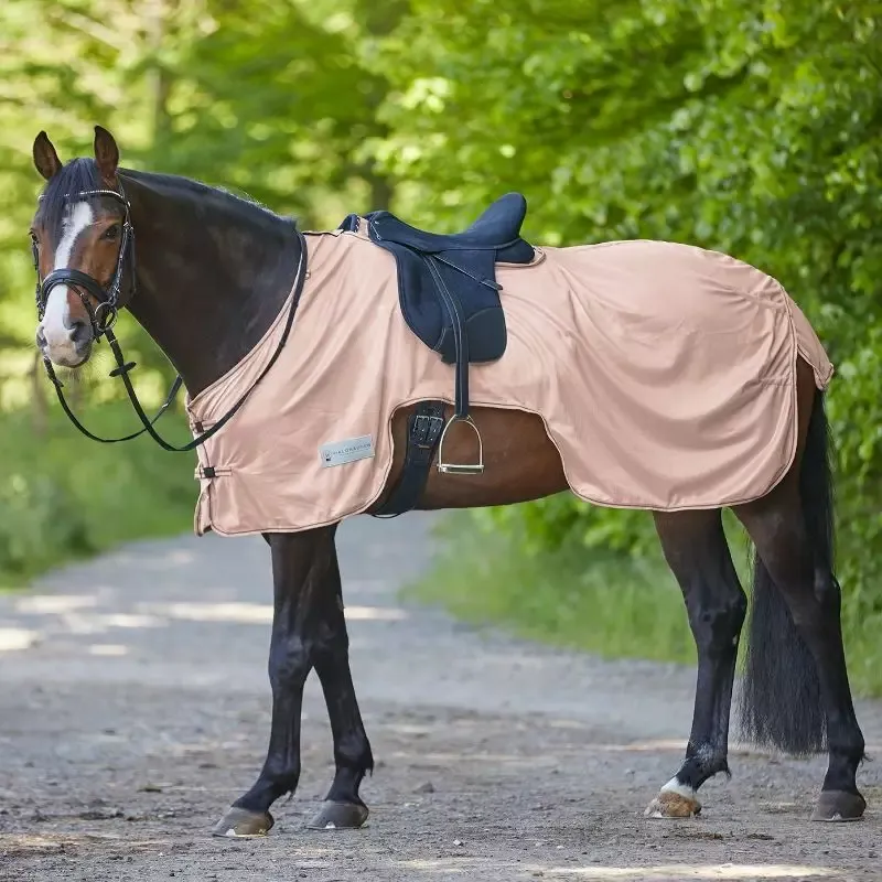 Certifi Couvre-reins anti-mouche cheval et anti-UV Protect Waldhausen - 145 cm - Gris argent