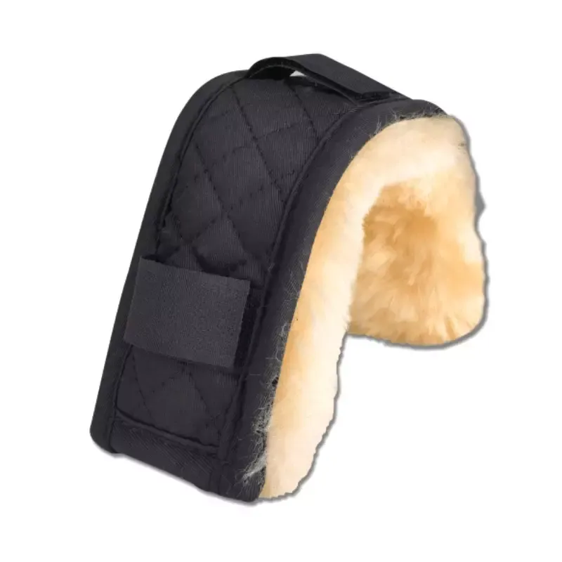 Protge-gourmette Waldhausen mouton vritable - Noir Vente Directe