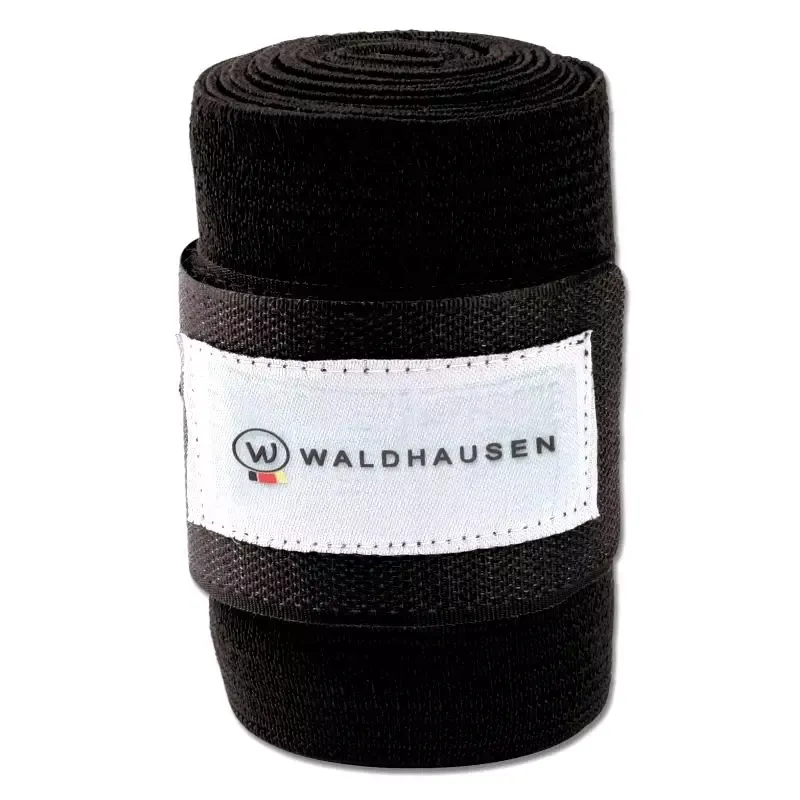 Dernier Modle Bandes de travail lastiques cheval x 4 Waldhausen - Noir