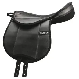Prix Rduit SELLE EDUCATIVE NORTON REXINE JUNIOR NOIRE