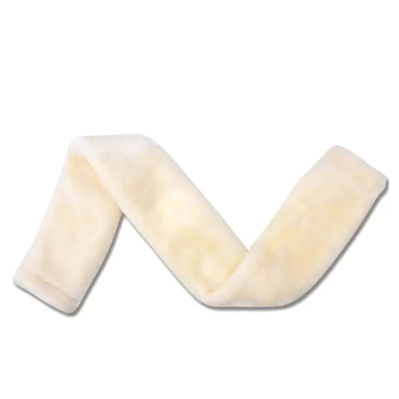 Meilleur Choix Fourreau de sangle Waldhausen mouton synthtique - 50 cm - Ecru