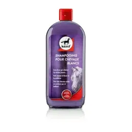 SHAMPOING CHEVAUX BLANCS 500ML LEOVET Dernier Modle