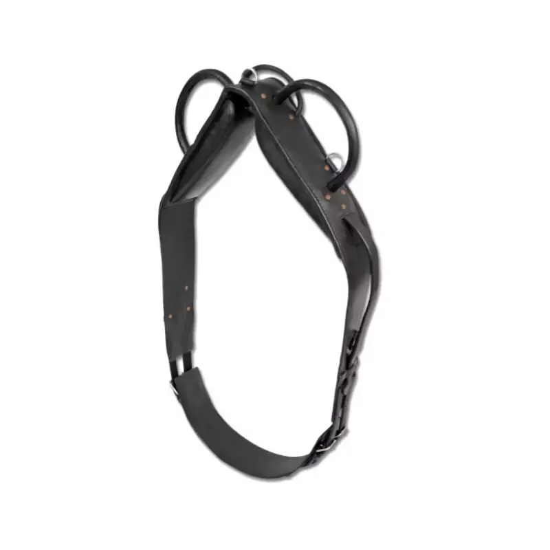 Commande En Gros Surfaix de voltige cuir cheval - Cheval - Noir