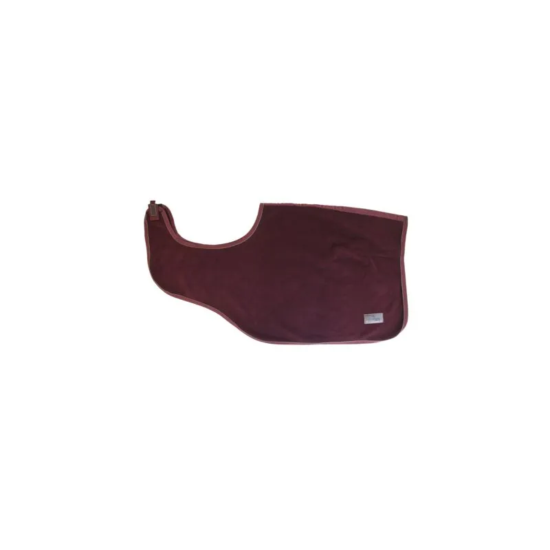 Couvre reins cheval Heavy Fleece Kentucky - M - Bordeaux Meilleur Prix