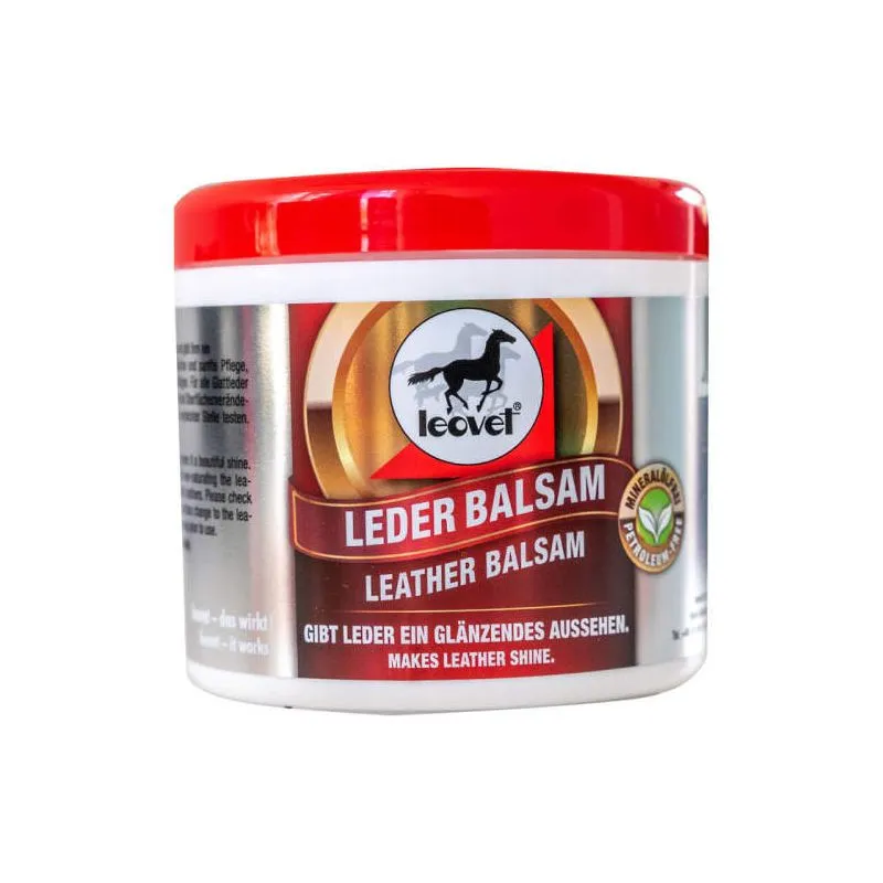 Prix Promo Leather Balsam Leovet - Baume soin cuir cheval