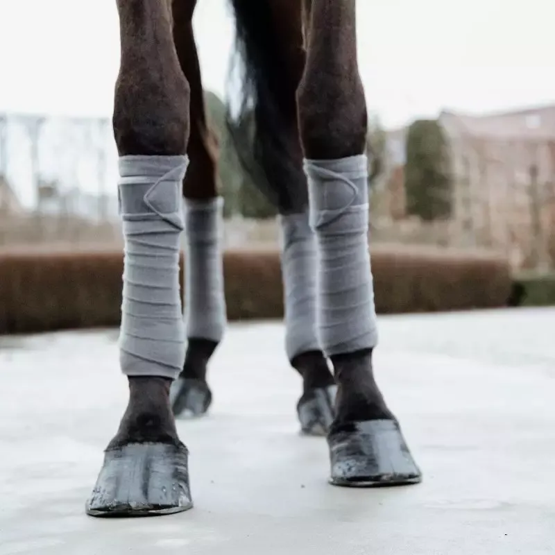 Set bandes de polo Velvet Basic cheval par 4 Kentucky - Noir Achetez Aujourdhui