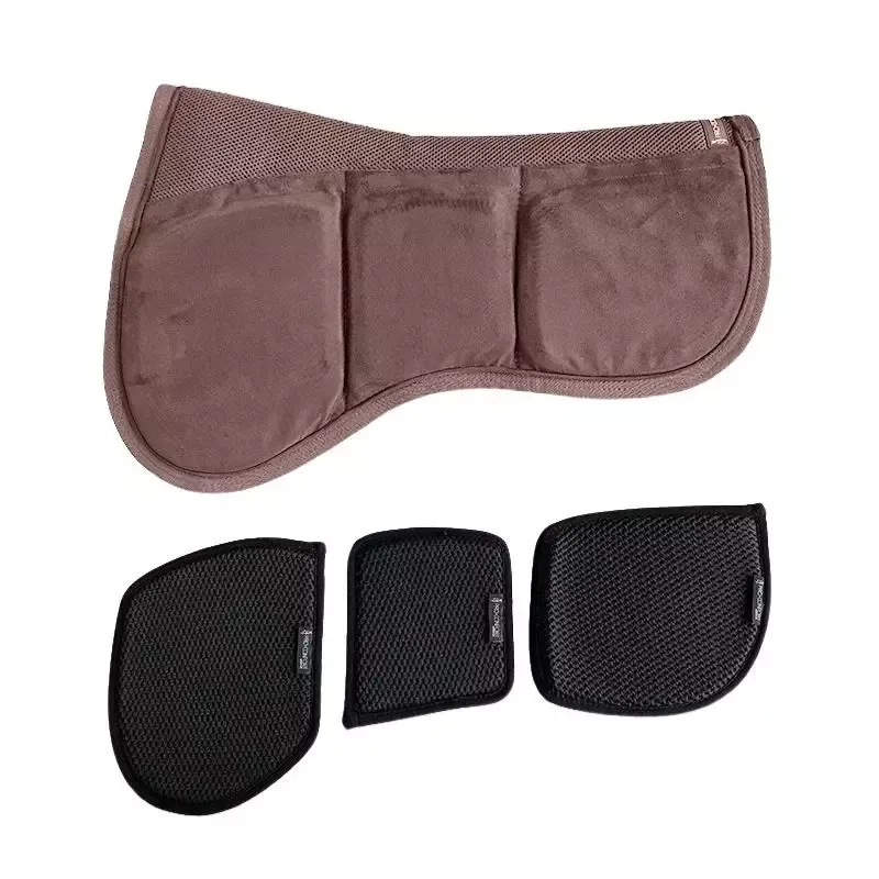 Prix Rduit Amortisseur cheval Itot cales 3D Mesh velours Pro-Confort Horsewear - Cheval - Noir