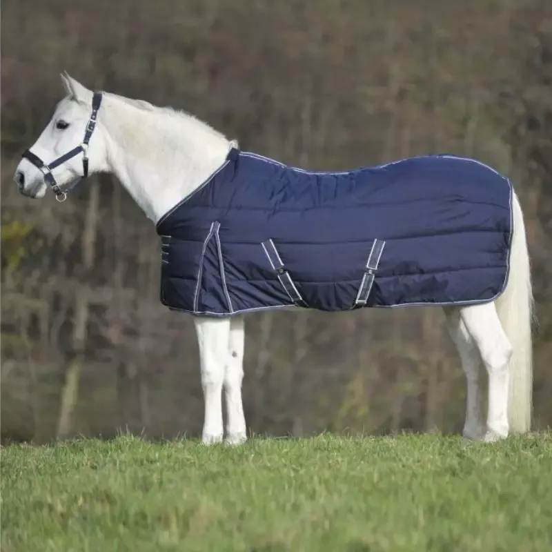 Must-Have Couverture curie cheval Economic 200g Waldhausen - 125 cm - Marine