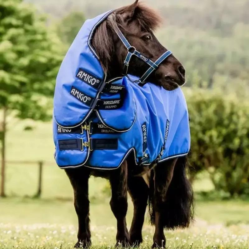 Certifi Couverture extrieur poney Amigo Hero 0g Horseware - 80 cm - Bleu