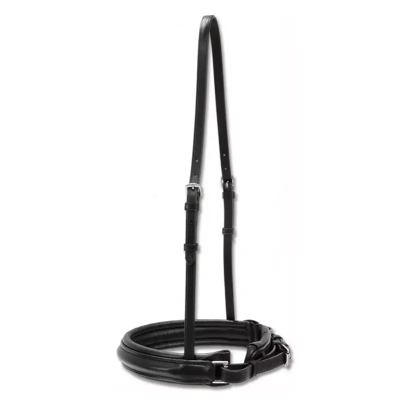 Marque Muserolle cheval S-line Pull-back - Cheval - Noir