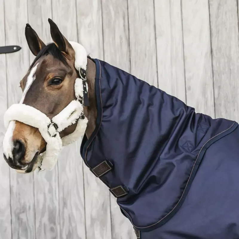 Couvre cou cheval All Weather Pro 0g Kentucky impermable - M - Marine Nouvelle Collection