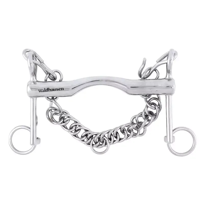 Mors de bride branches courtes en inox Prix Cass