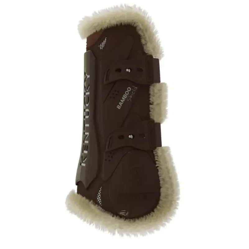 Populaire Gutres Kentucky Tendon Boots Bamboo Shield cheval Mouton Vegan - Cob/pur-sang - Noir