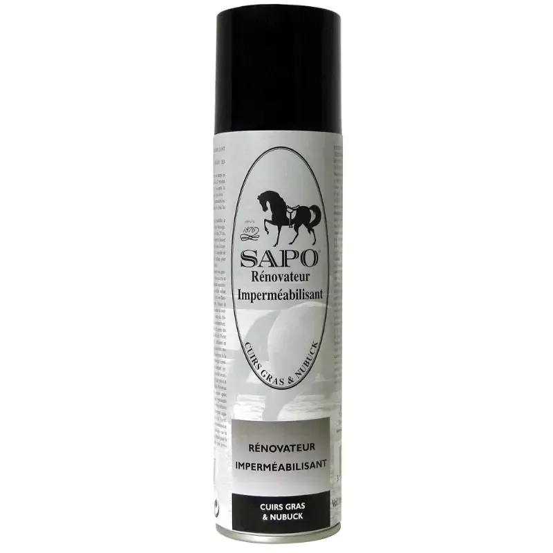 Rnovateur & impermabilisant cuir gras & nubuck Sapo - Spray impermabilisant cuir Nouvelle Collection