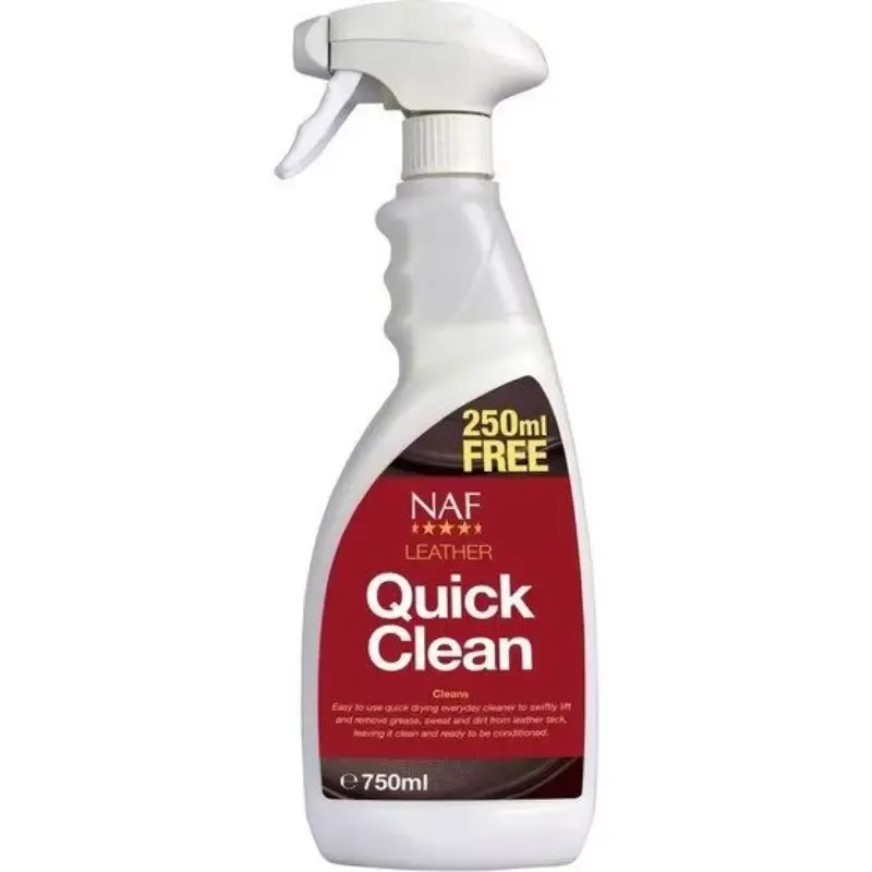 Leather Quick Clean Naf - Nettoyant dgraisseur cuir cheval Acheter Direct