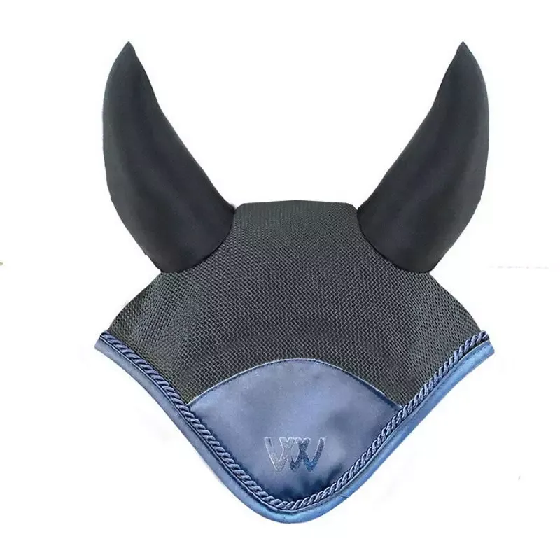 Prix Cass Bonnet anti-mouche Woof Wear anti-bruit cheval - Cheval - Noir