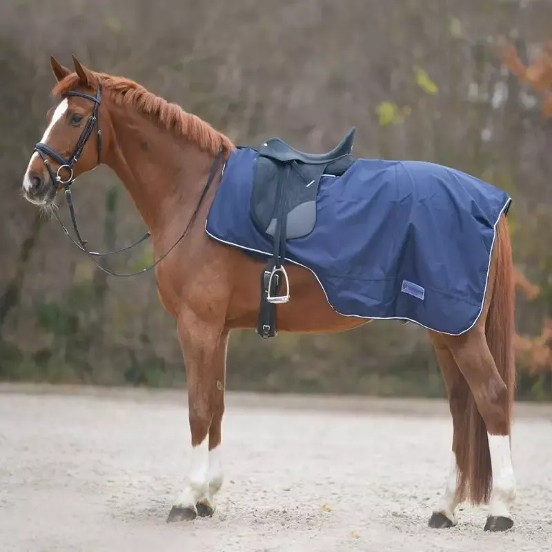 Promotion Saisonnire Couvre-reins cheval impermable chancr Waldhausen - Pony/cob - Marine