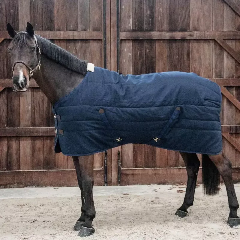 Meilleur Choix Couverture curie Kentucky Classic 100g cheval - 140 cm - Noir
