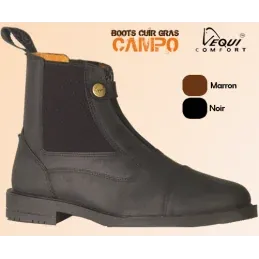 BOOTS CAMPO EQUI-CONFORT ENFANT – Noir – 34 Solde