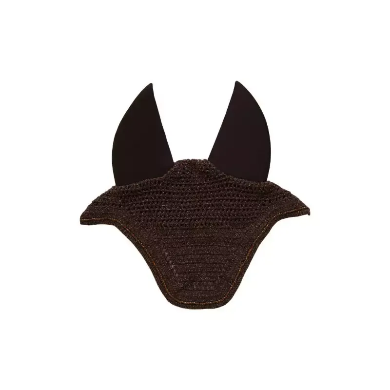 Super Prix Bonnet anti-mouche cheval Kentucky Wellington Sparkling Soundless anti-bruit - Cheval - Chocolat