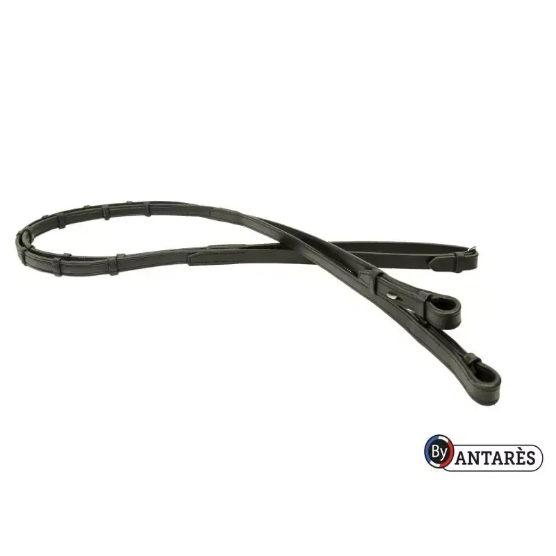 Rnes dressage Soft Grip cheval Signature by Antars - Cheval - Noir Bon Plan