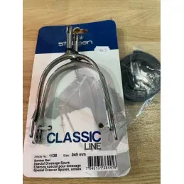 Eperon Dressage molette lisse 45mm STUBBEN Top Vente