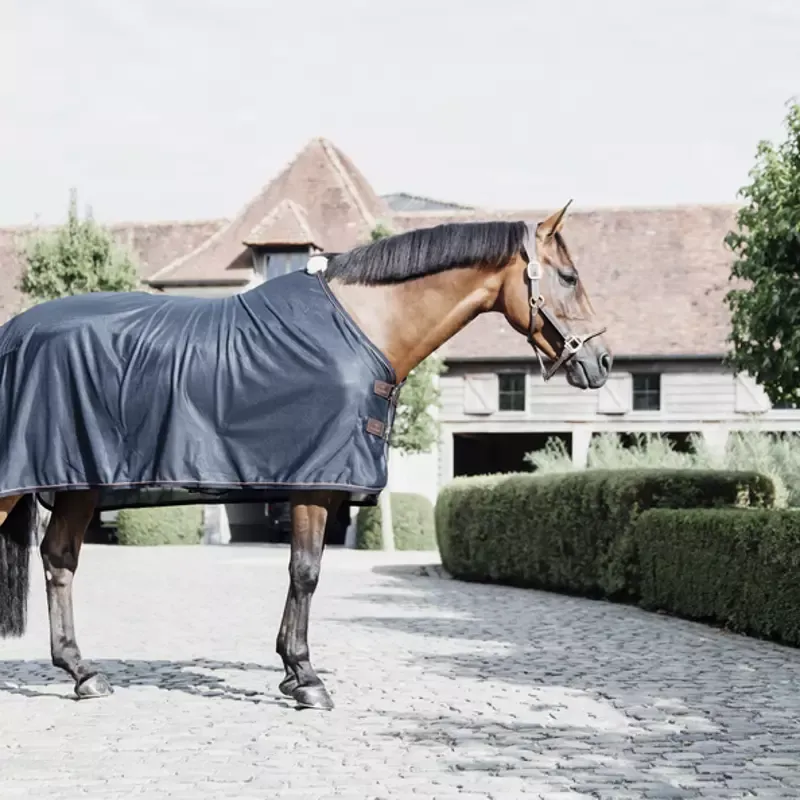 Expdi Aujourdhui Chemise anti-mouche Kentucky cheval - 145 cm - Marine