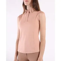 POLO SANS MANCHES FIONA MONTAR - Jade - XS Rduction