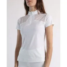 Meilleur Prix POLO CONCOURS MOMEADOW MONTAR – Blanc – L