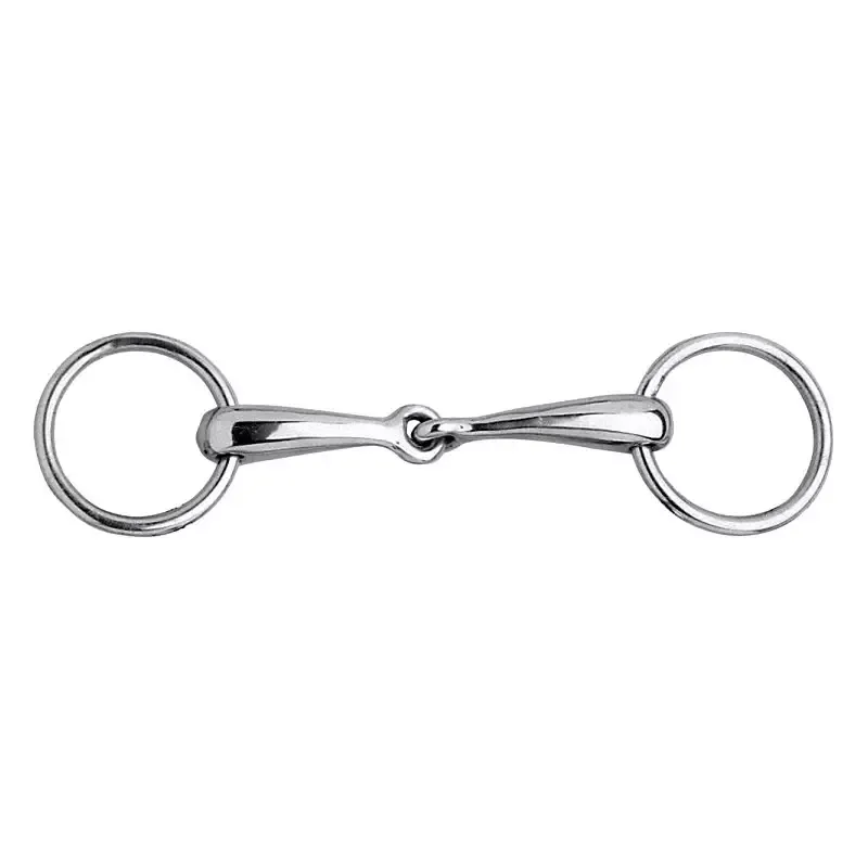 Mors bris deux anneaux en inox pour poney Satisfait Ou Rembours
