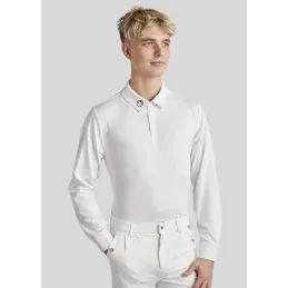 Offre Exclusive POLO CONCOURS MOWILL MONTAR – Blanc – S