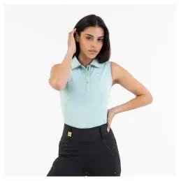 Meilleure Vente POLO SANS MANCHES SS25 ANKY – Twilight blue – XS