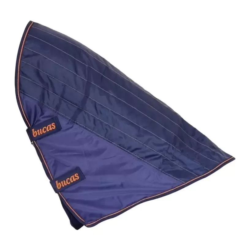 Nouvel Arrivage Couvre cou cheval Therapy Cooler Neck 0g Bucas - L-145 - Marine/orange