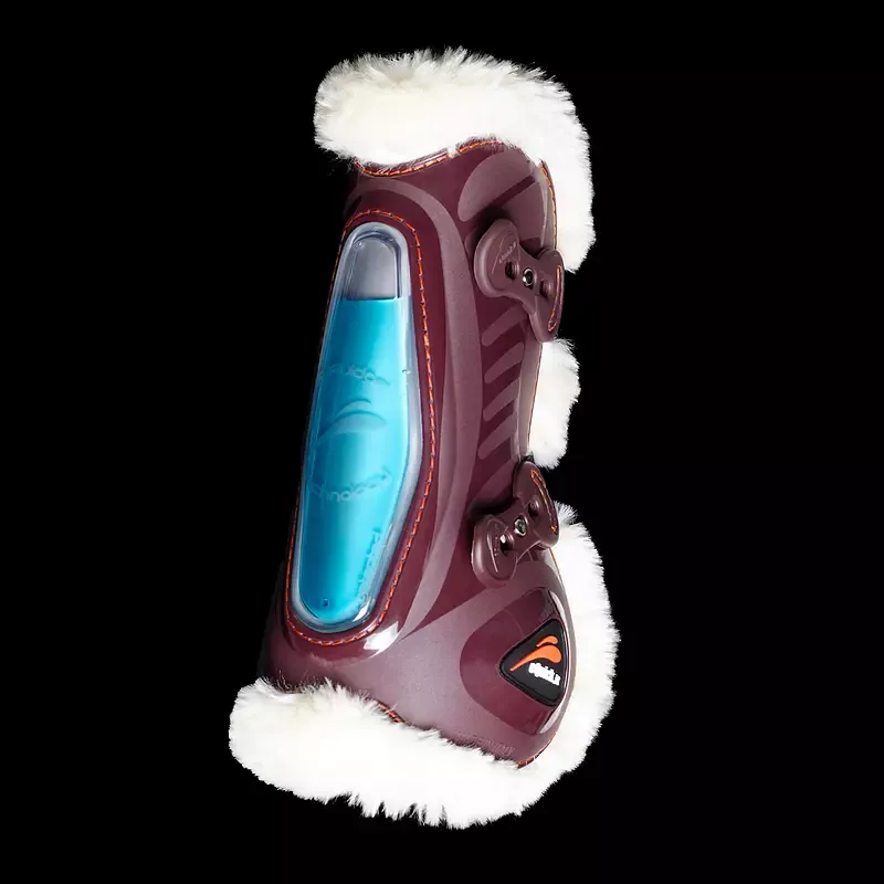 Gutres eQuick mouton cheval eShock eFluidGel avec boutons – L – Marron Dernier Modle