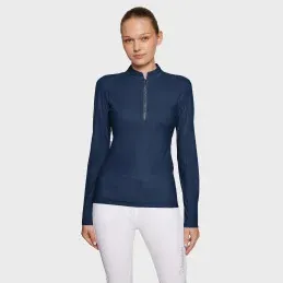 POLO MANCHES LONGUES BRUNELLA SS25 SAMSHIELD - Pistaccio - XS Dernier Modle