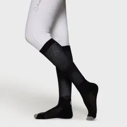 CHAUSSETTES BALZANE SOFT AIR SS25 SAMSHIELD - Black holo - 39-41 Usine Directe