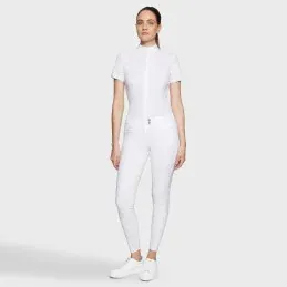 Prix Promo PANTALON DIANE SPRING FLOWER SS25 SAMSHIELD - Blanc - 36