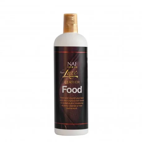 Retour Gratuit Crema para Cuero – Sheer Luxe Leather Food – Naf